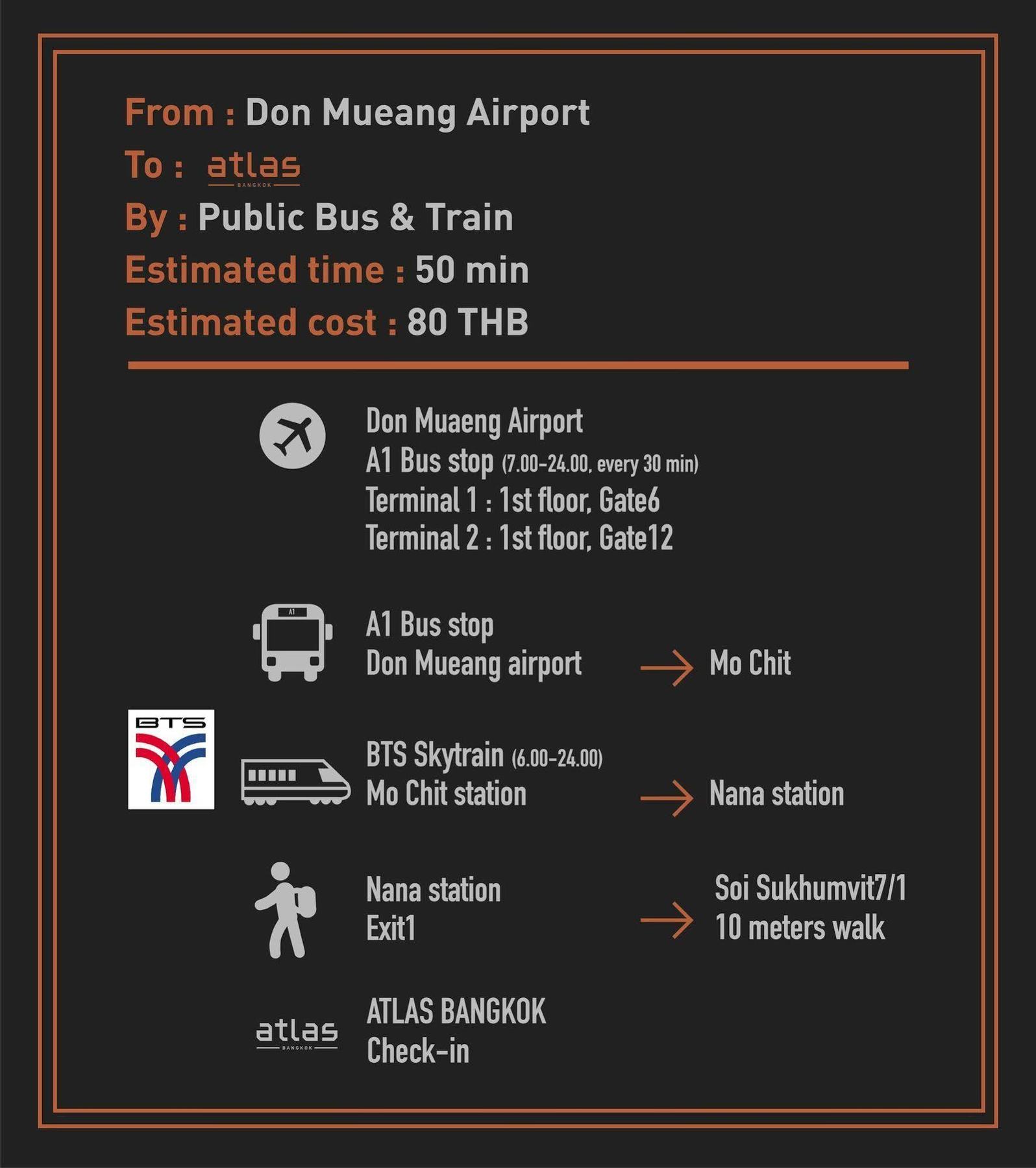 Atlas Bangkok Hotel Eksteriør billede